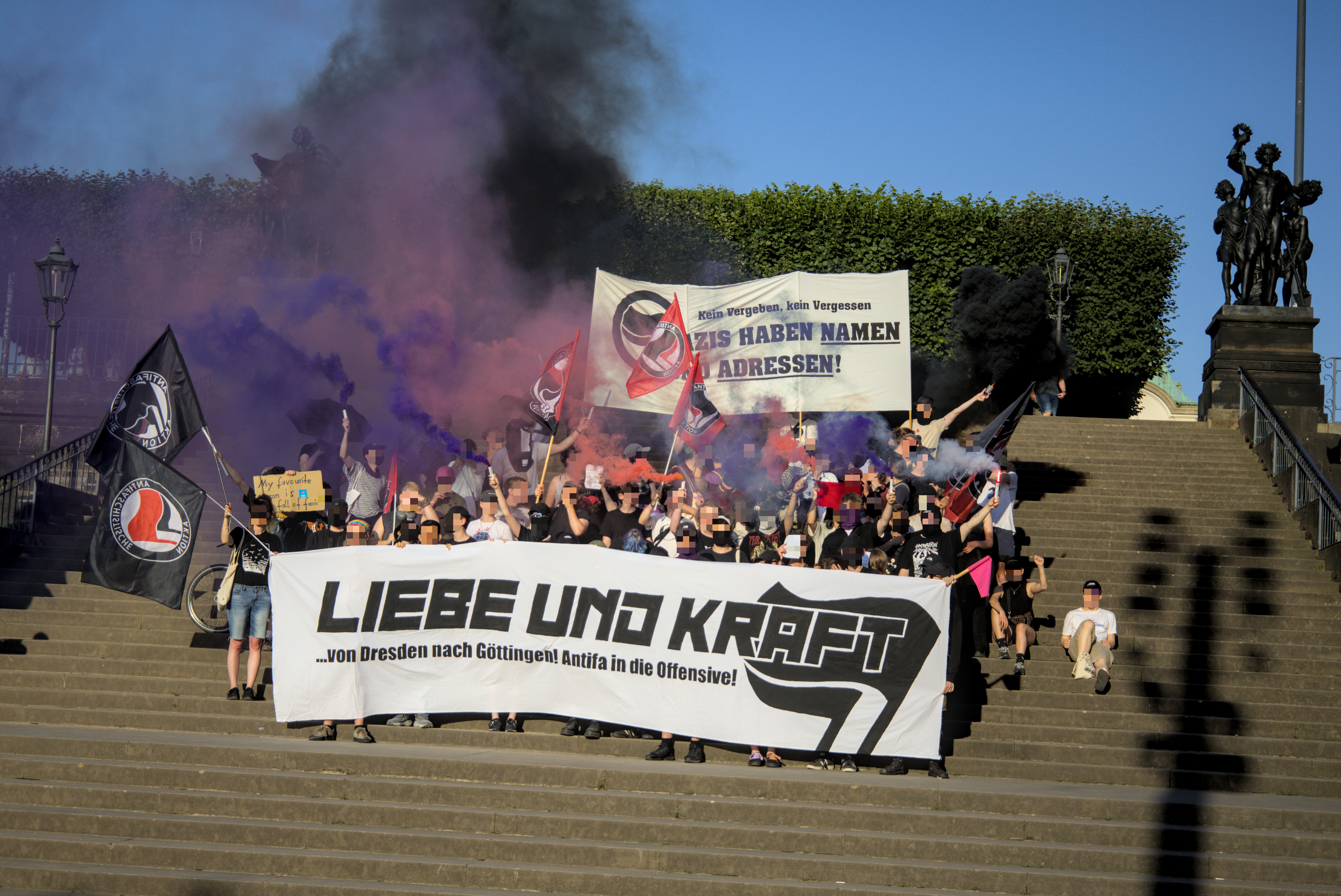 Solidarität aus Dresden bis nach Göttingen