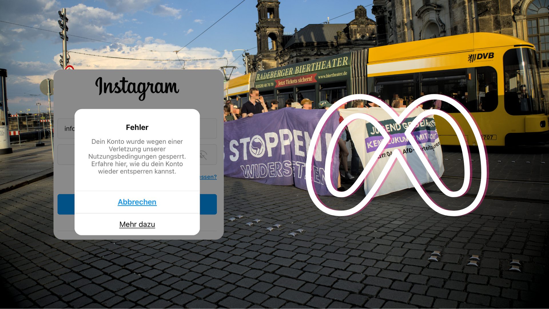 Instagram sperrt bundesweiten Account von Azubis gegen Rechts